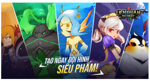 Liên Quân Ma Thuật Idle RPG Hàn Quốc Hot nhất 2019