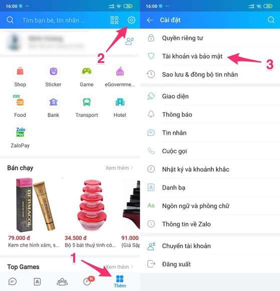 Làm sao để đăng xuất tài khoản Facebook và Zalo từ xa?