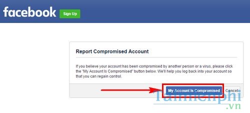 Yahoo mail không nhận được tin nhắn khôi khục Facebook 
