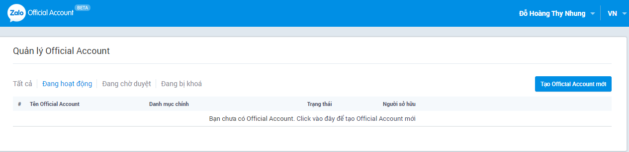 Hướng dẫn tạo Zalo Page miễn phí nhanh chóng