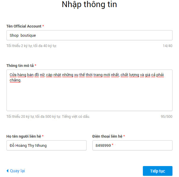 Hướng dẫn tạo Zalo Page miễn phí nhanh chóng