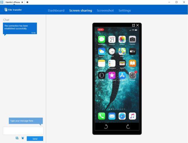 Muốn chia sẻ màn hình iPhone qua TeamViewer phải làm sao?