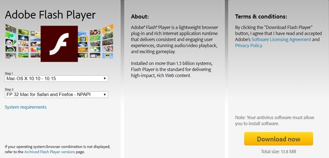 Macbook bị lỗi Flash Player phải làm sao Macbook bị lỗi Flash Player phải làm sao