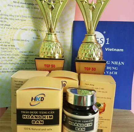 Thực hư thuốc tăng cân giả Hoàng Kim Đan chứa chất cấm