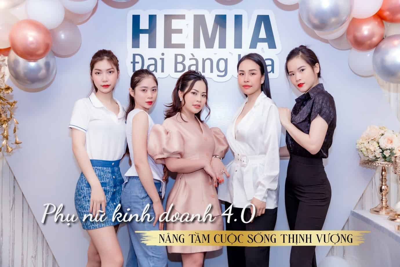 Chân dung những leader cao cấp giỏi giang, xinh đẹp của hệ  thống mỹ phẩm Hemia Chân dung những leader cao cấp giỏi giang, xinh đẹp của hệ  thống mỹ phẩm Hemia