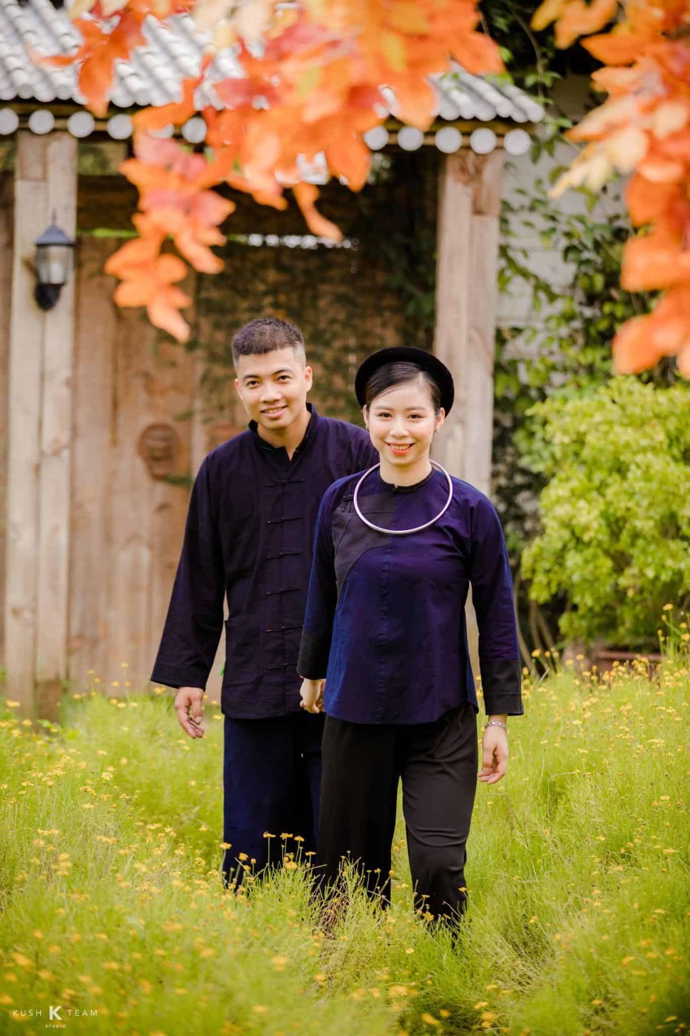 Ngắm ảnh cưới trong trang phục dân tộc Nùng của cặp đôi 9X Ngắm ảnh cưới trong trang phục dân tộc Nùng của cặp đôi 9X