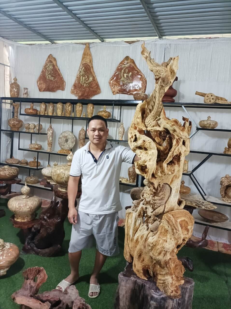 Xưởng Sản Xuất Đồ Gỗ Mỹ Nghệ Trần Doanh - Chất lượng sản phẩm luôn đặt lên hàng đầu