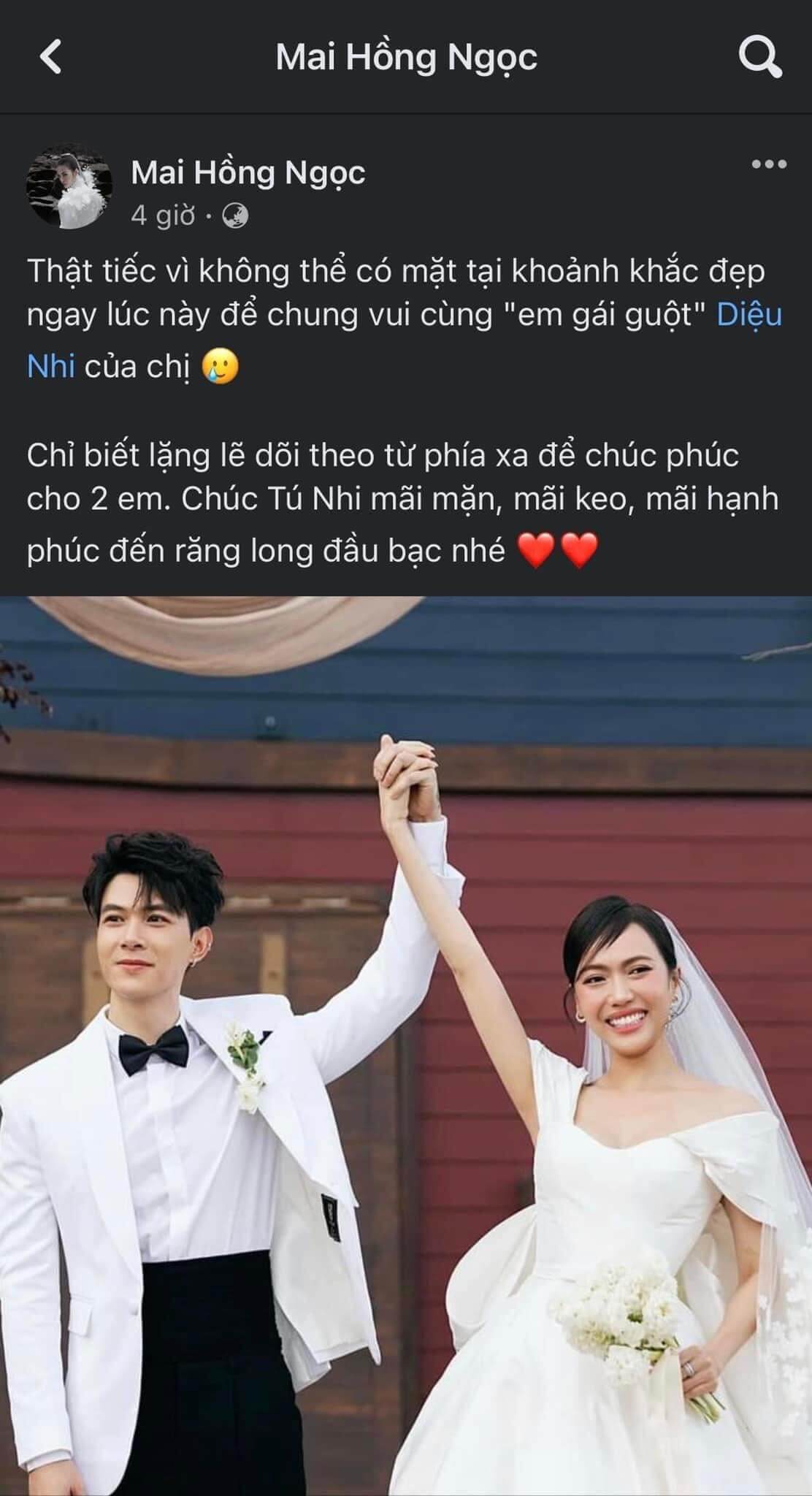 Đông Nhi bị chỉ trích "giả tạo" vì không đi đám cưới "em gái ruột" Diệu Nhi Đông Nhi bị chỉ trích "giả tạo" vì không đi đám cưới "em gái ruột" Diệu Nhi